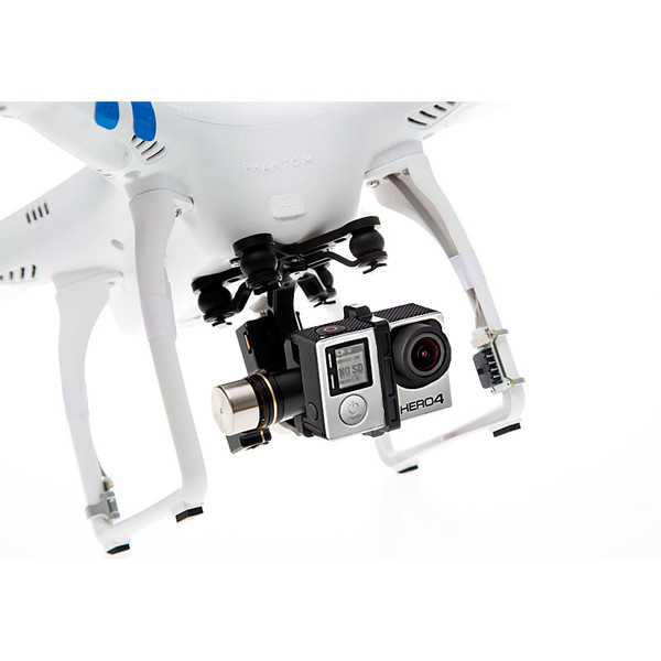 Квадрокоптер DJI Phantom 2 V2.0 H4-3D Edition з підвісом Zenmuse H4-3D для камер GoPrо